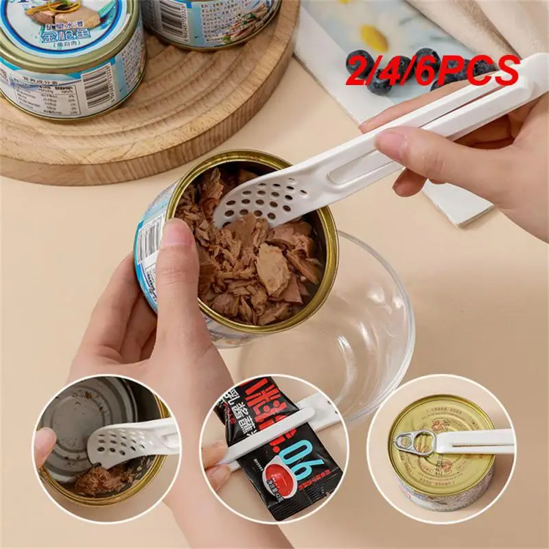 2/4/6PCS Ladle Comply With The Can Curve Food Grade Material Weight 15g Size 18.5  3cm Pet Supplies Picnic Can Opener