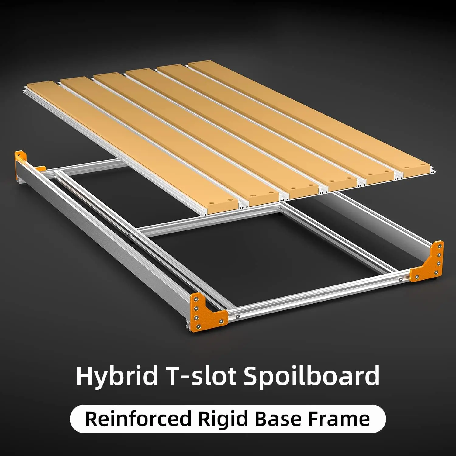 Uitbreidingsset Met Verbeterde Hybride Voor Pro Cnc Router Machine Werkgebied Uitbreiden (15.75 "X 31.5", X-Y)