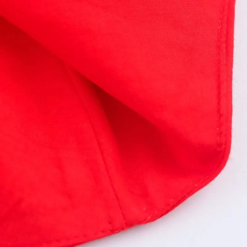 Abito longuette rosso con fionda casual Abiti lunghi senza maniche solidi alla moda per le donne Abiti da donna stile vacanza elastico Nuova estate