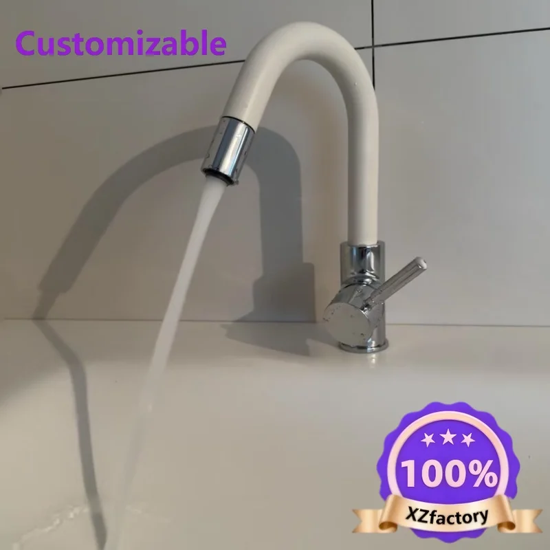 Factory Direct 2026 Top RatedAll-copper island platform basin pulling faucet bathroom cabinet balcony hot and cold water kitchen