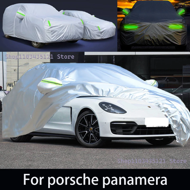 

For porsche panamera Outdoor Protection Full Car Covers Snow Cover Sunshade Waterproof Dustproof Exterior Car accessories