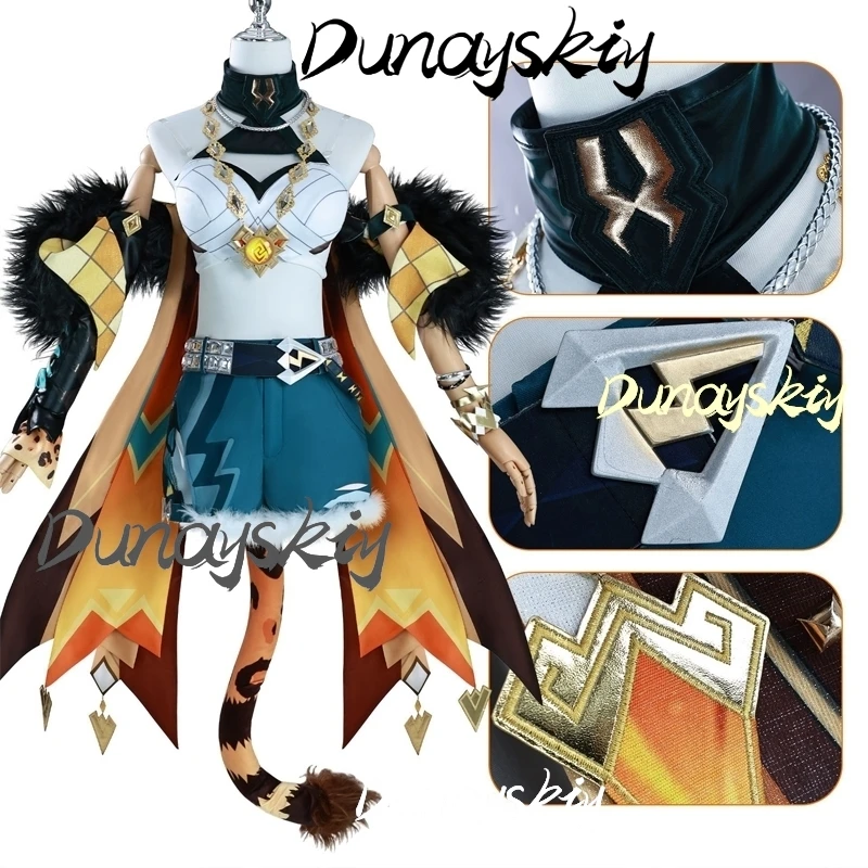 زييلونين التأثيري لعبة جينشين إمباكت أزياء تنكرية شعر مستعار موحد أغطية الرأس مجموعات كاملة الزي أنيمي لعب الأدوار حسب الطلب