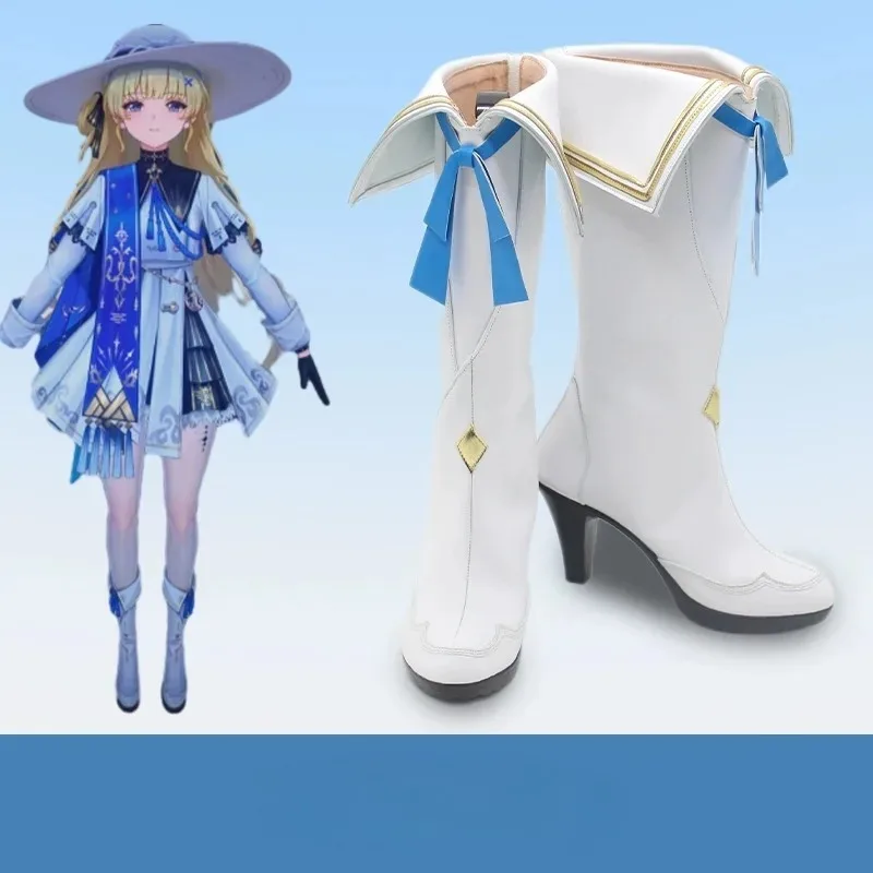 

Phoebe Cosplay Shoes Wuthering Waves Boots Game Cosplay Costumes Anime Party Uniform Halloween Play Role Phoebe Props Customized
