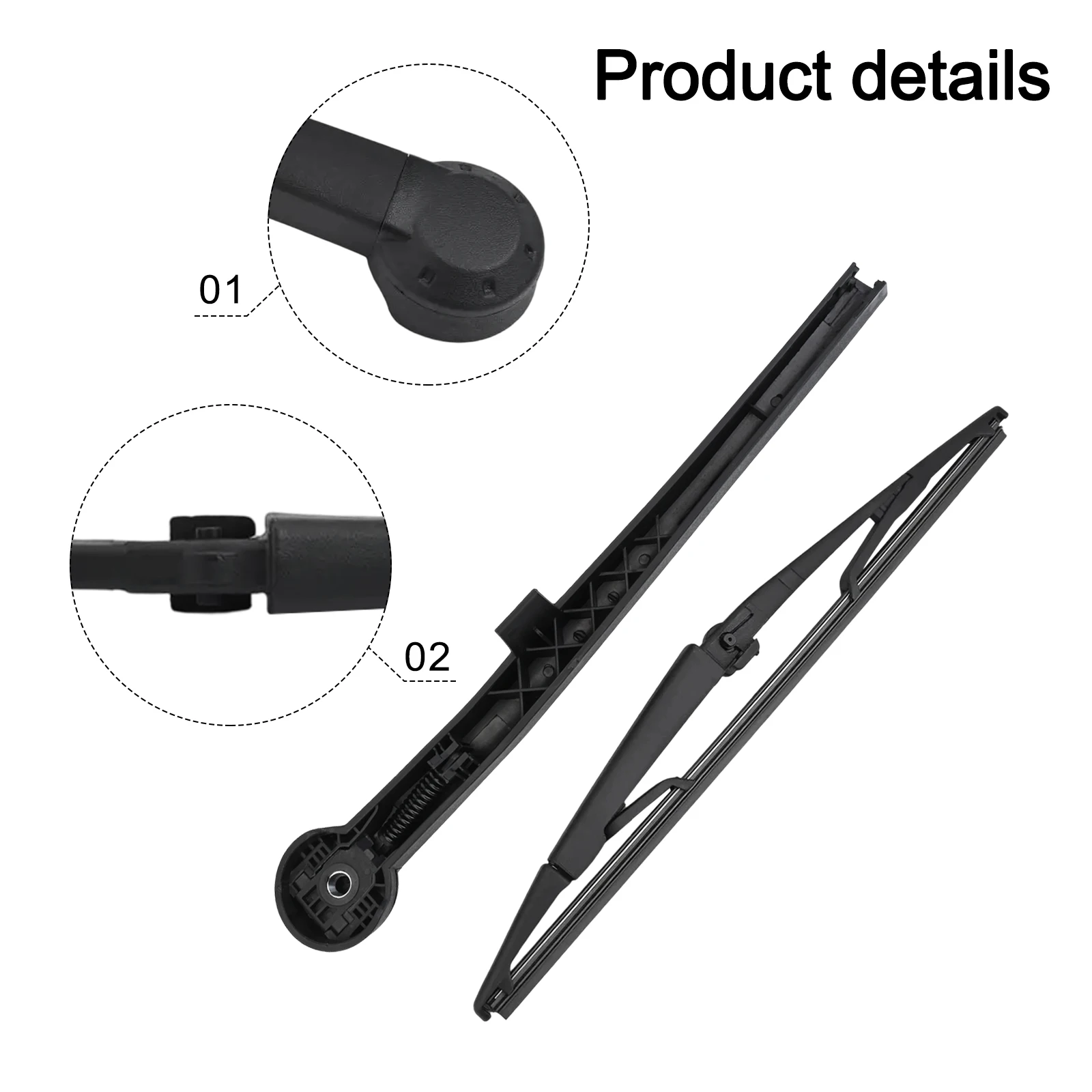 

Aesthetic Appeal Meets Functionality in This Rear Windshield Wipers Assembly Designed For Jeeps For Commanders Today