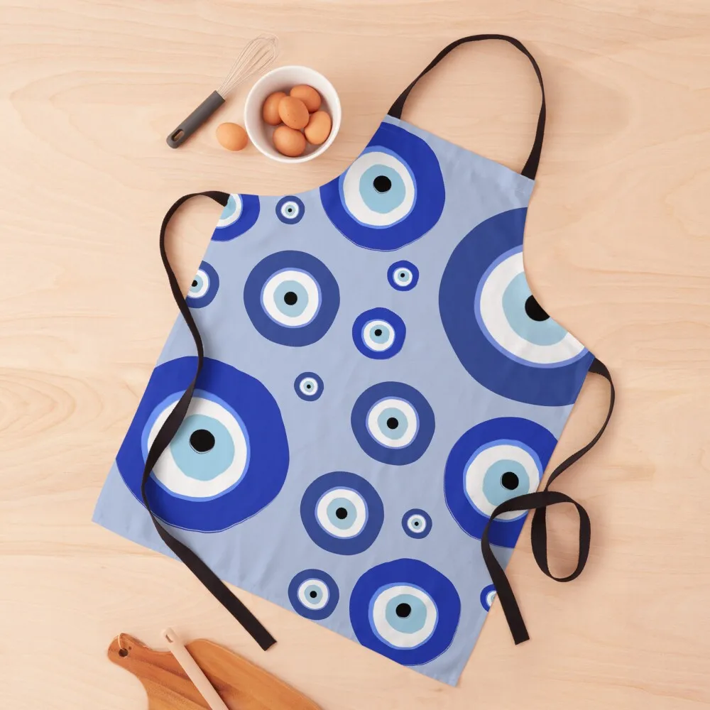 

Evil Eye : Protective Icon Apron Kitchen Apras For Women For Women Kitchen Kitchen Novel Accessories Sexy Apron