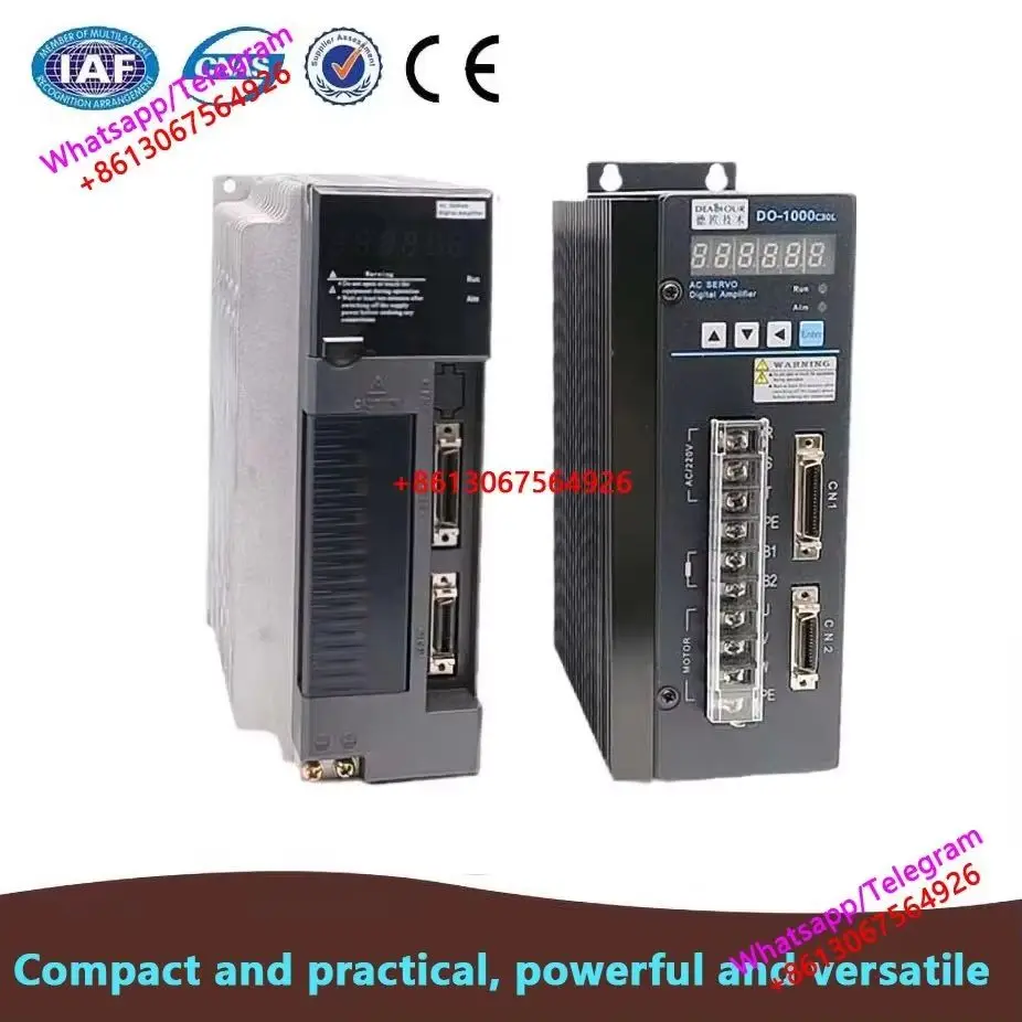Il nuovo servoazionamento AC 2025 DO-1000C30 DO-1000C50 Il controller PLC per tornio CNC originale può sostituire i servoazionamenti Maxsine