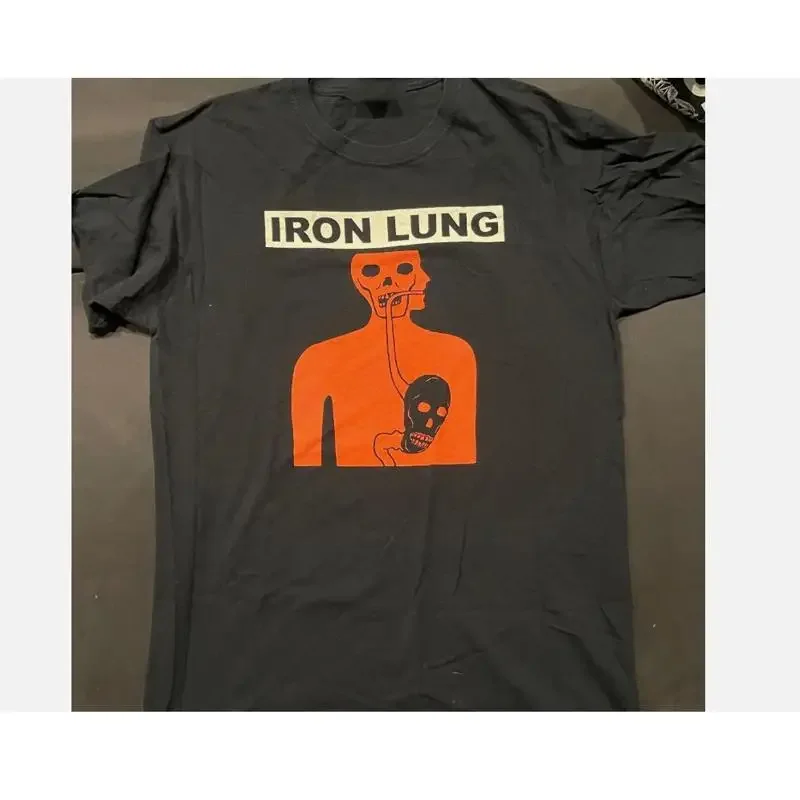 Iron Lung band  Cotton T Shirt Black