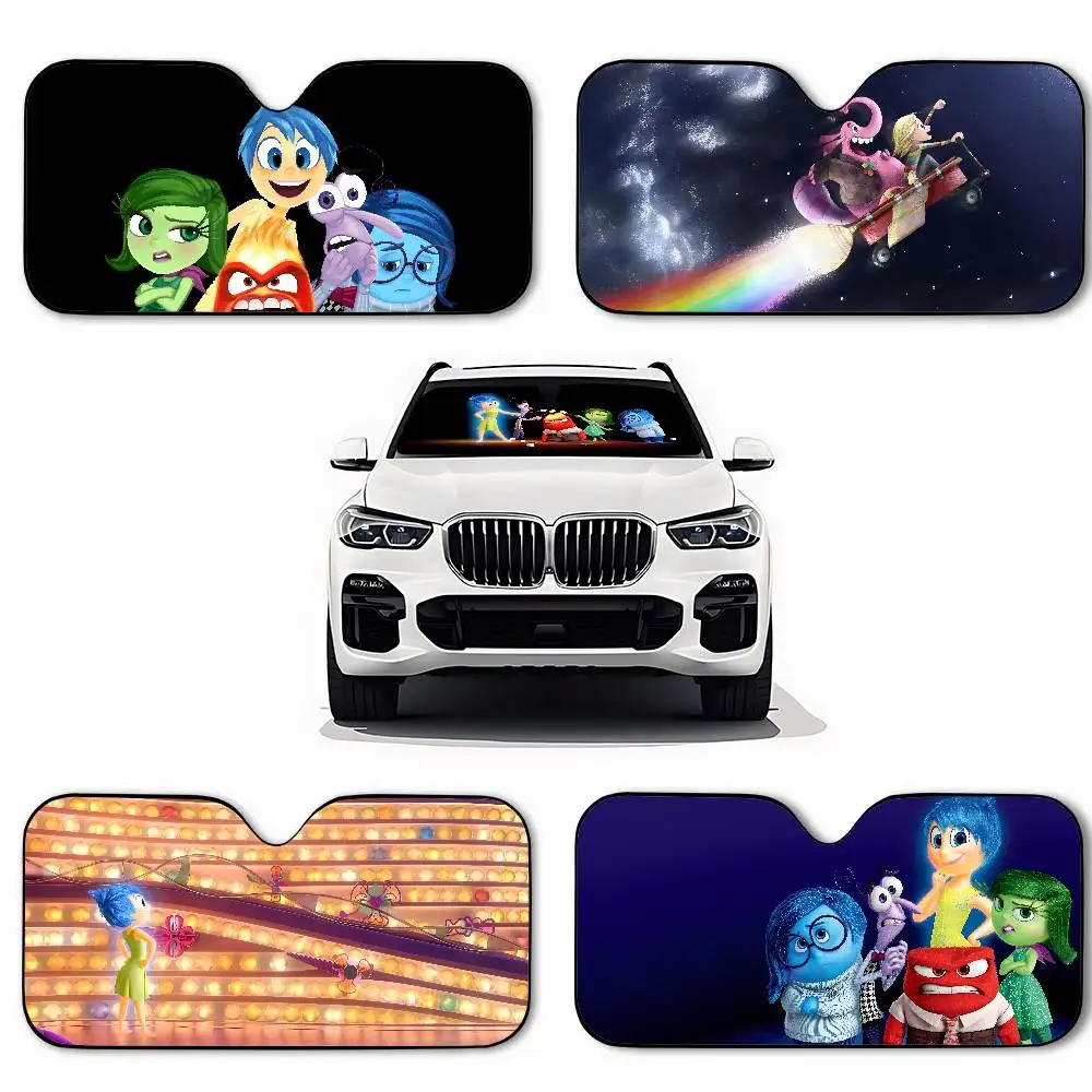 

Anime I-Inside Out Car SunShade Car Sunshade Covers Cover Universal Windscreen Folding Visor