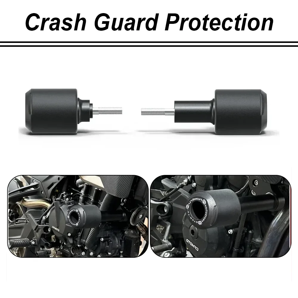 

For Yamaha XSR900 2022-2024 / MT-09 SP 2021-2024 Motorcycle Frame Sliders Crash Protector