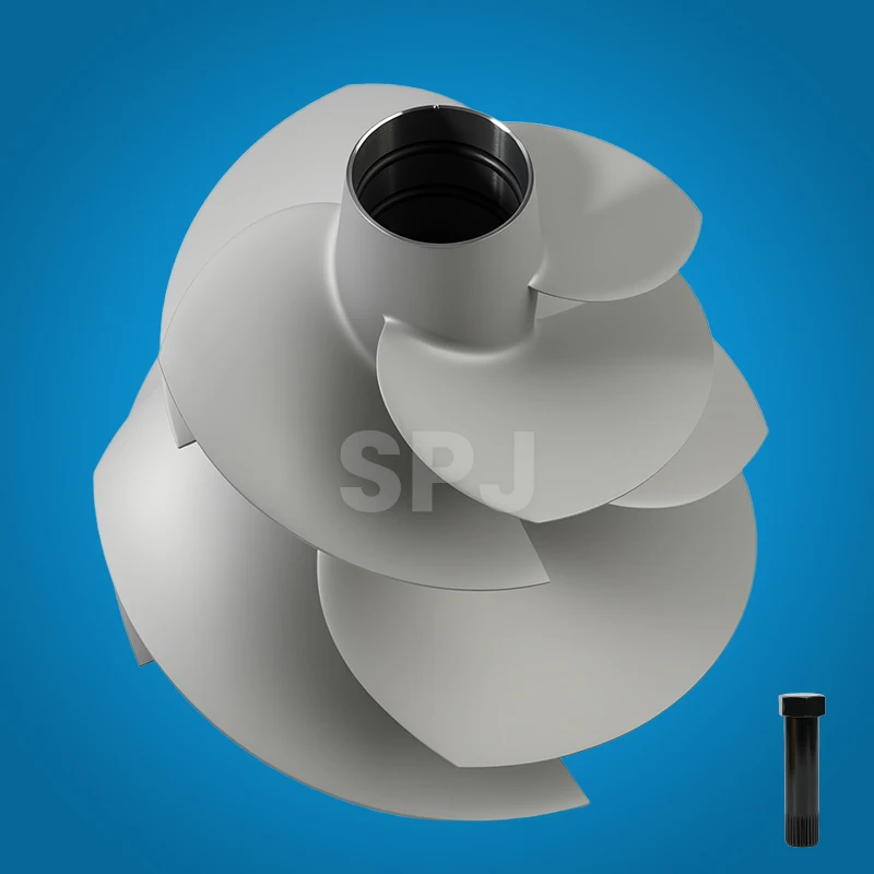 161mm Pump Sports Jet Ski Dual Impeller Seadoo RXP-X 300/RXT-X 300/GTX LTD 300 Marine Performance Use Twin Impeller