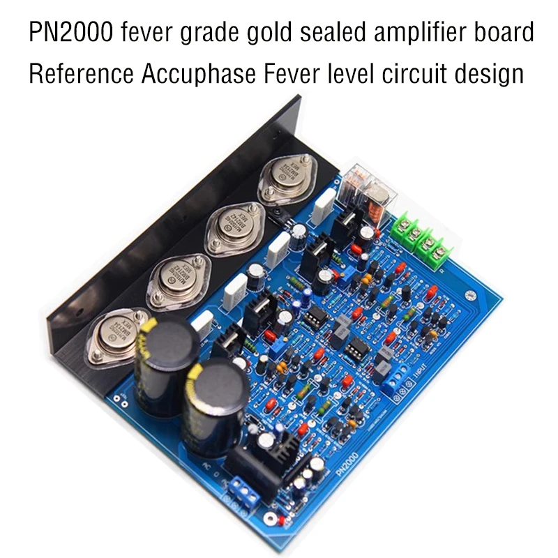 Accuphase Pn2000 Hifi Amplifier Board Metal Sealed Tube Adjustable Pure Classa High-power Household Finished Amplifier Board