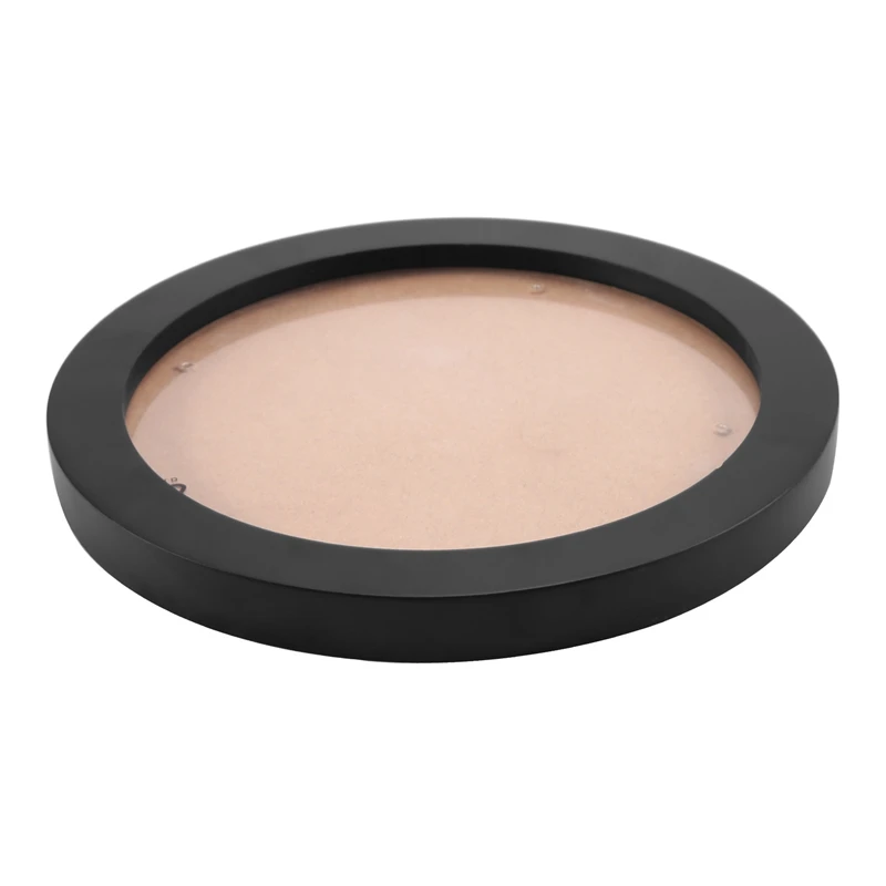 Cornici rotonde in legno regalo creativo fai da te appeso a parete porta foto in legno decorazione della casa