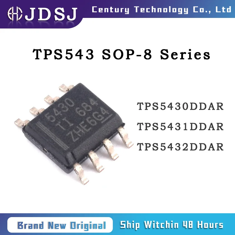 10PCS TPS5430DDAR TPS5431DDAR TPS5432DDAR IC REG BUCK ADJ 3A 8SOPWR SOP-8 Brand New Original Chip