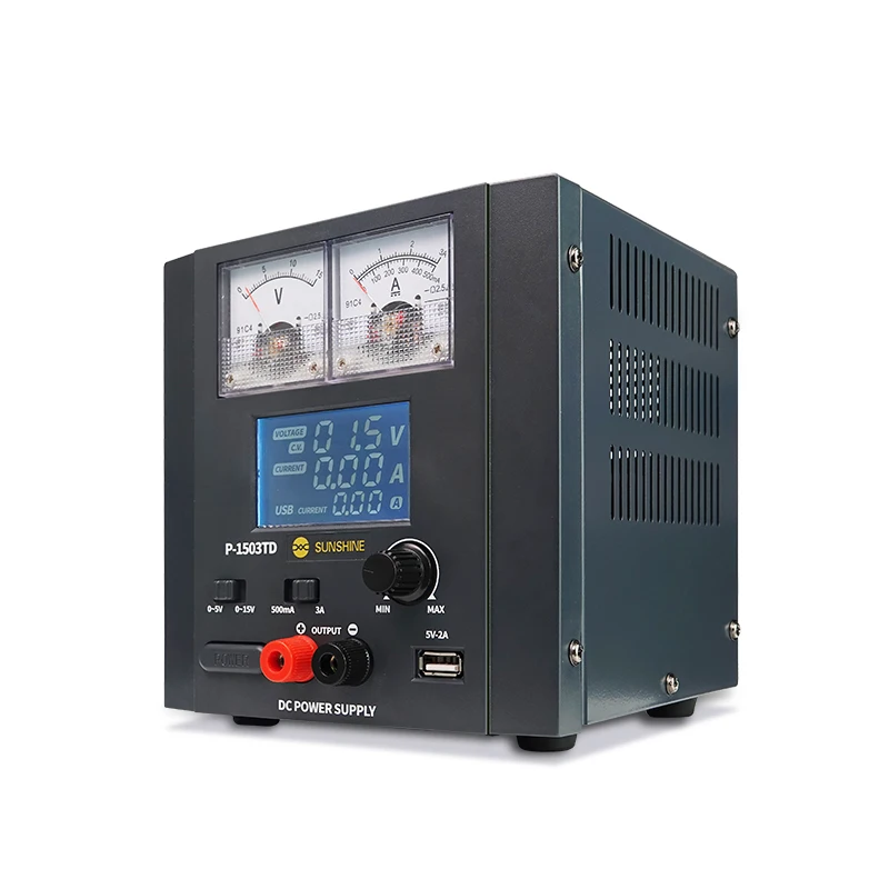 SUNSHINE P-1503TD P-1505TD P-0503C alimentatore portatile regolato per telefono cellulare con protezione da cortocircuito