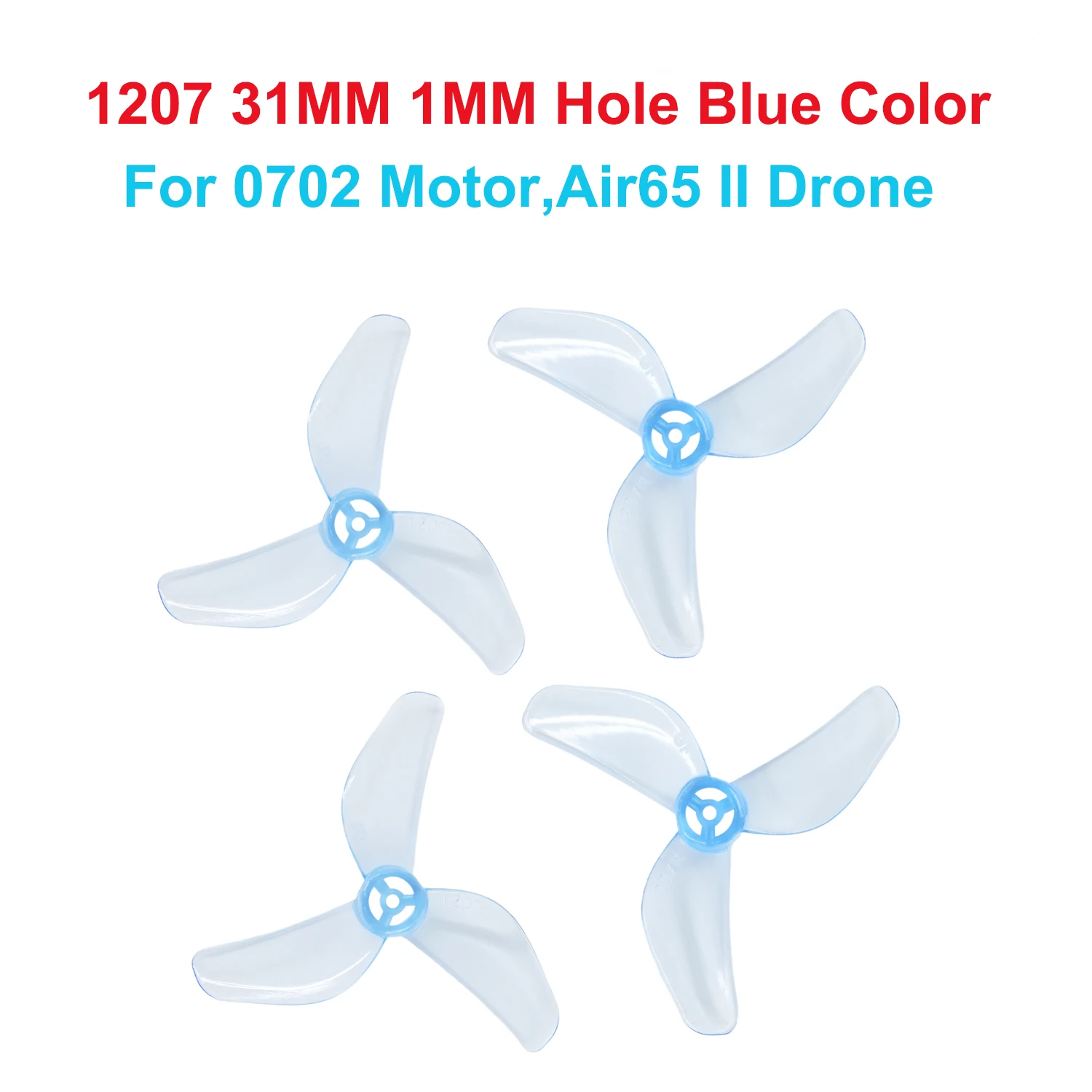 4X Gemfan 1207 31MM 1614 40MM 3-Blatt-Propeller 1MM 1,5MM Schaft PC-Propeller für BETAFPV Air65 II Air75II Quadcopter für Tiny Drone – Detail 23