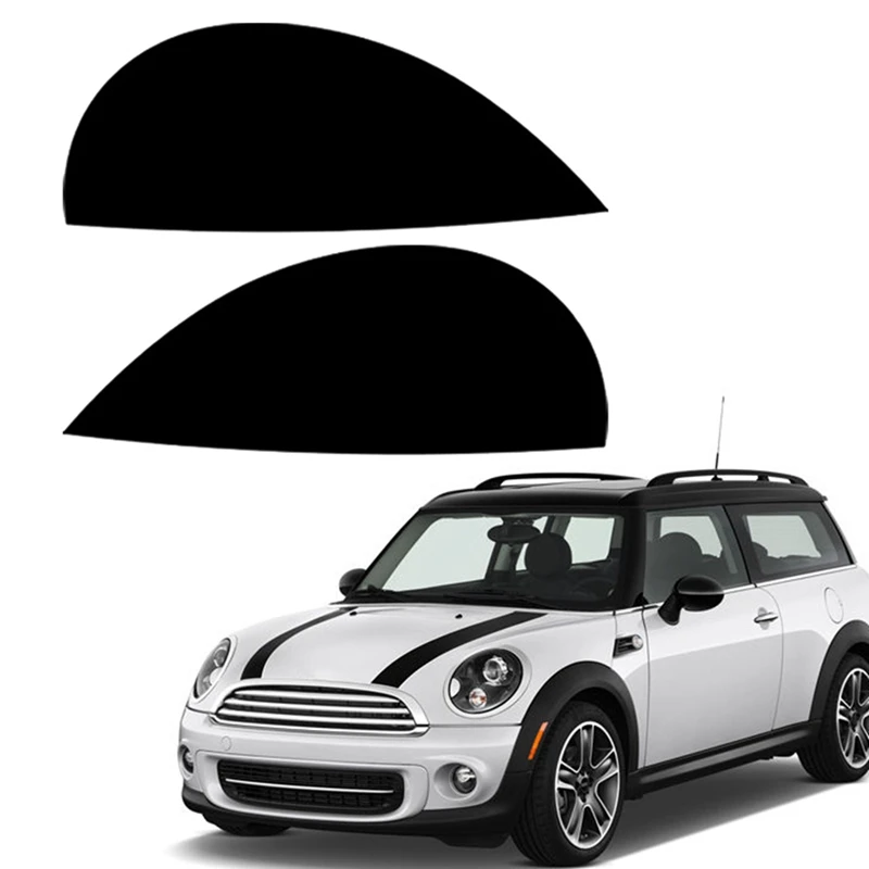 Car Headlights Eyebrows Eyelids Cover Eyelash Head Light Lamp Stickers For MINI Cooper F54 F55 F56 F57 R55 R56