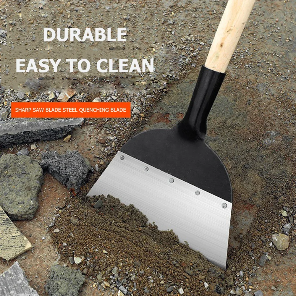 Multi-Functional Outdoor Garden Cleaning Shovel Steel flat shovel ice shovel Weeding Planting Farm Weeding Tool for Garden Lawn