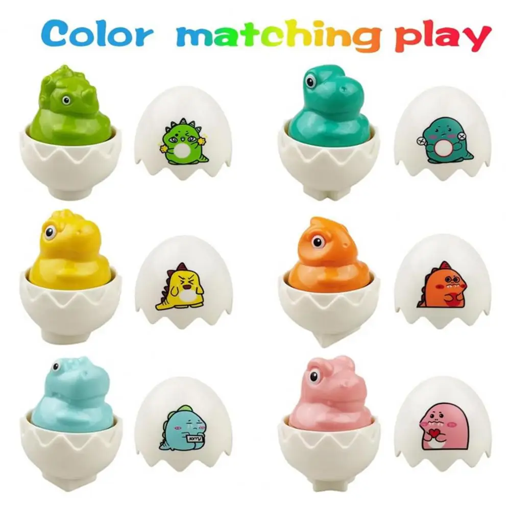 Dinosaur Egg Toy with Storage Box Toddlers Dinosaur Egg Toy Educational Dinosaur Egg Toy Set with Storage for Color for Toddlers