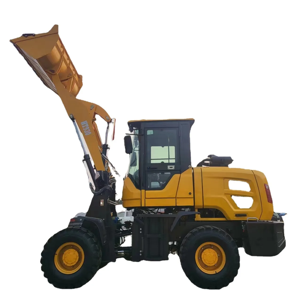 Diesel-Powered Four-Wheel Drive Bulldozer Agricultural Forklift