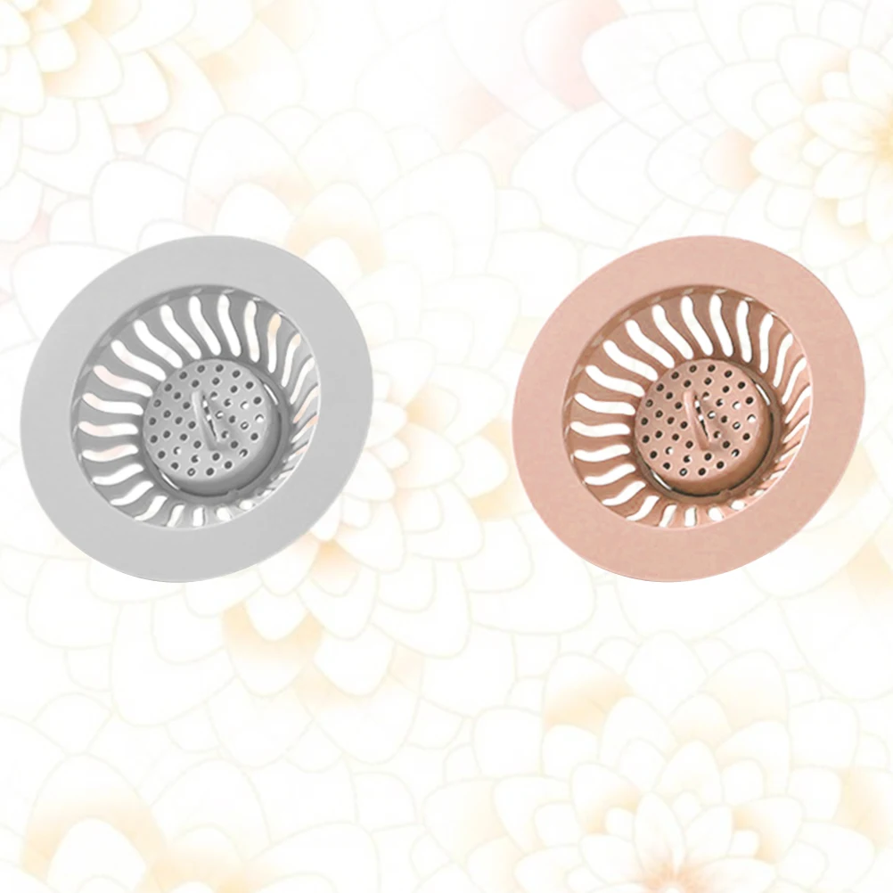 

2pcs Sink Strainer Deodorized Filter Net Bathroom Kitchen Drain Basket Sturdy Durable Premium Material Fits Most Sinks