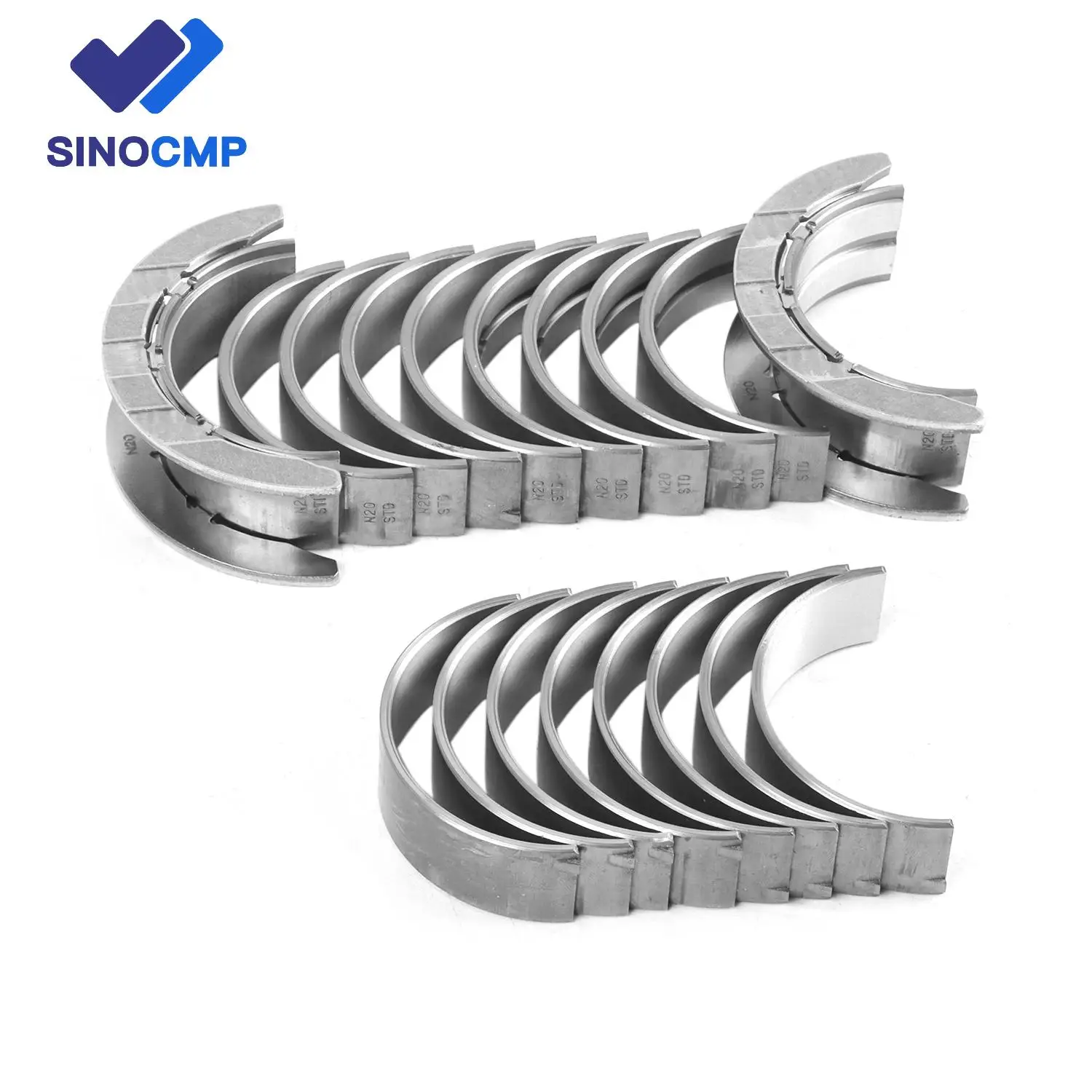 

Комплект главных подшипников шатуна и коленчатого вала N20 11217598959 11218642944 11217598960 77965600 для BMW F20 F22 F25 F26 F30 F34 2.0L