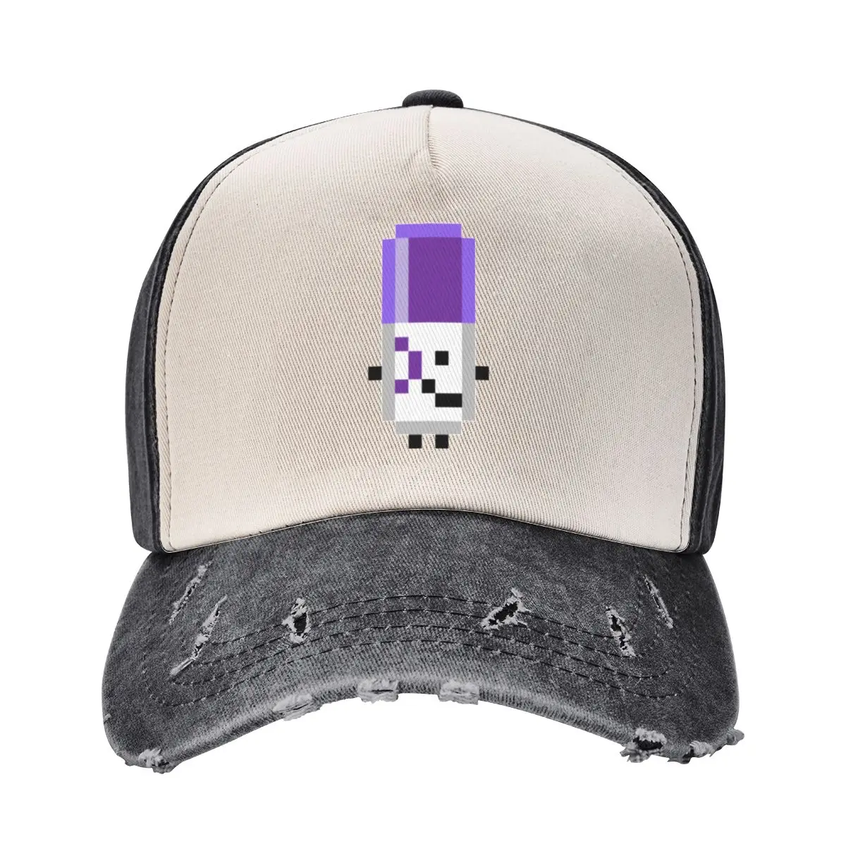 

Marker Pixel Art Baseball Cap cute hard hat Beach Sun Hats For Women Men's