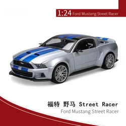 Meritor Figure 1: 24 Alloy Car Model Ford Mustang Car Model Metal Ornaments Collection Boys Toys Wholesale