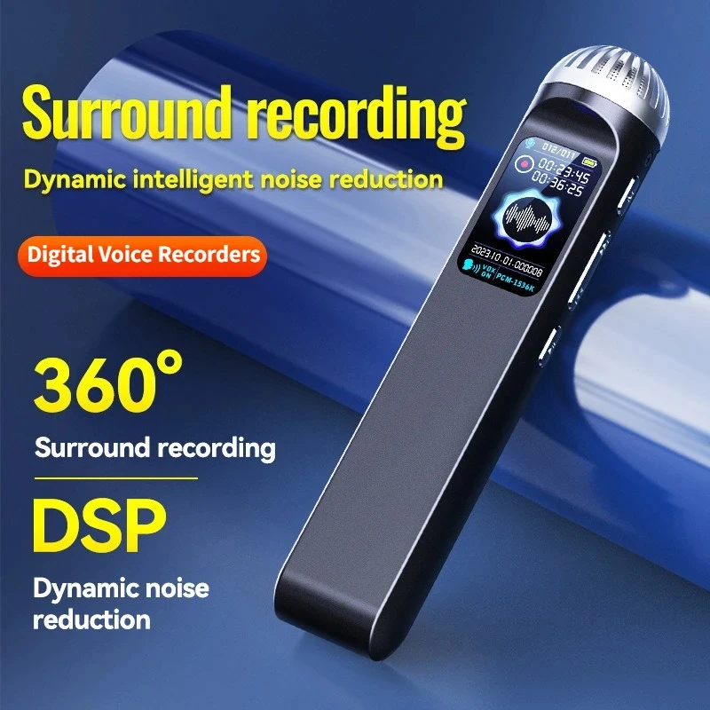 

New Q99 Digital Voice Recorder AI Intelligent High Definition Noise Reduction Voice Recording Mp3 Conference Interview Recorder