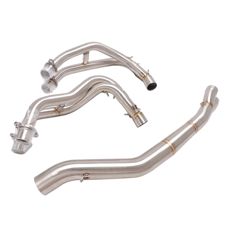 For Kawasaki Ninja ZX25R ZX-25R 2020 2021 Full System Motorcycle Exhaust Escape Modified Front Mid Link Pipe Muffler DB Killer