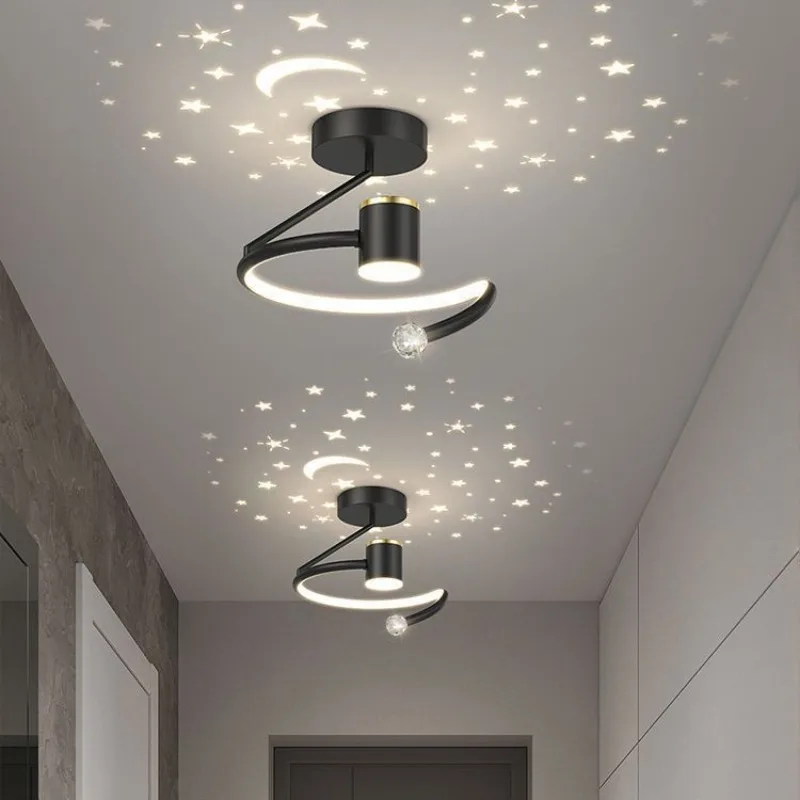 Nordic Starry Sky Ceiling Lights Indoor Lighting Bedroom Living Kitchen Dining Room Corridor Balcony Home Decor Creativity Lamps