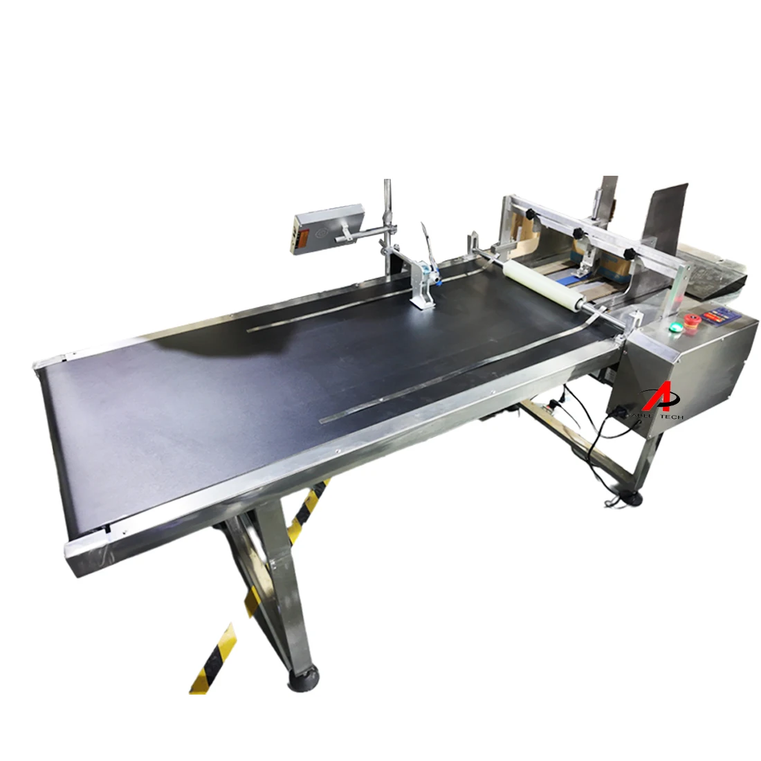 Friction Feeder Machine  600mm Conveyor Ink Jet Printer Friction Feeder  Bags Paging Machine
