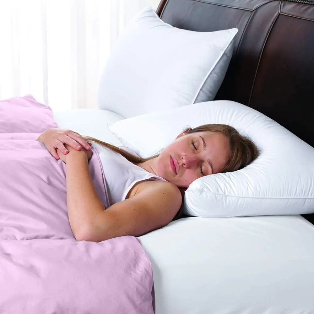 

Dreamstead Down Alternative Pillow | 100% Cotton, Percale Weave | Premium European ill | Hypoallergenic | Handcrated | Oeko-TEX