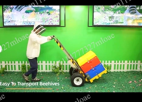 Heavy Duty Electric Honeycomb Lift Truck Beekeeping Tools Cargo Carts