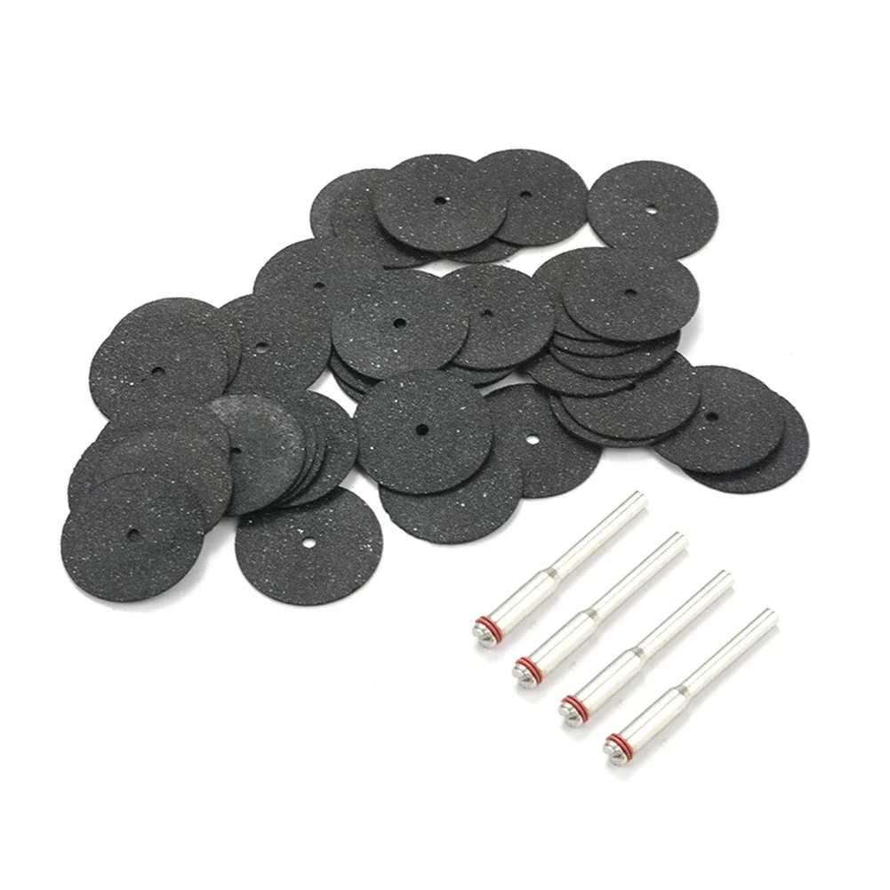 36pcs 24mm Cutting Disc Wirh 4pcs Connecting Rod Saw Blade Cutting Wheel Rotary Saw Disc Grinding Abrasive Tools For Rotary Tool