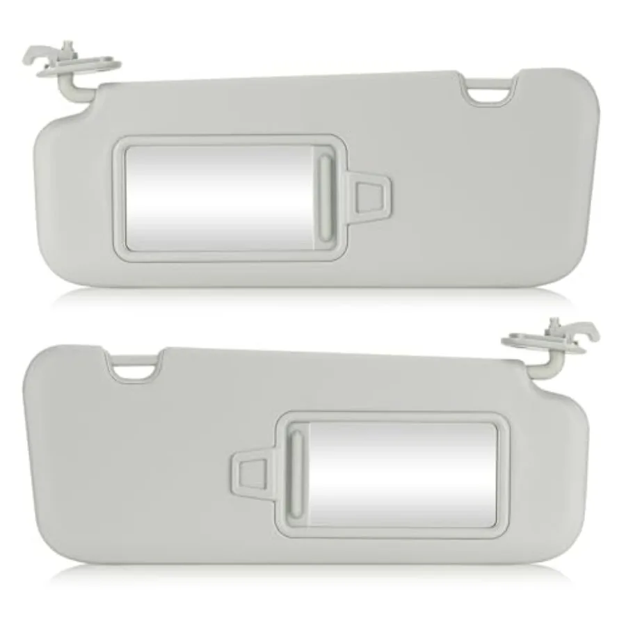 

Left Driver Right Passenger Side Gray Sun Visor Fit for Hyundai Elantra 2017 2018 2019 2020 Sunvisor Replacement 85210-F0100TTX