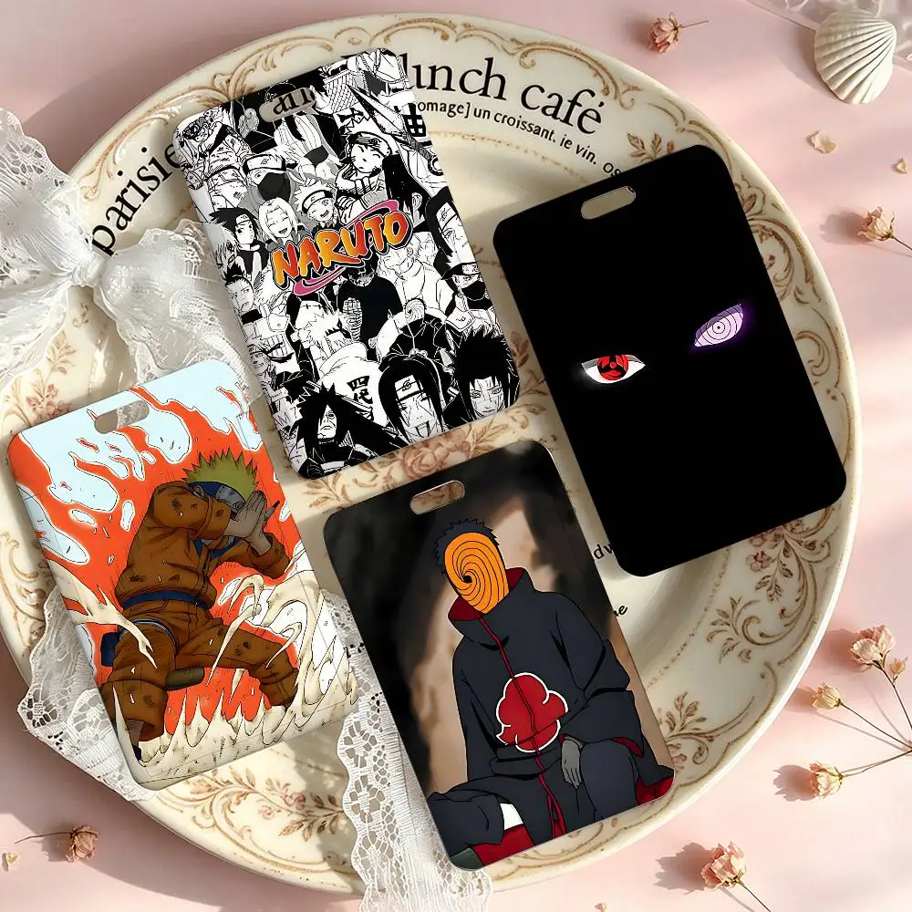 Classic Anime-N-naruto-S Cool NFC Contactless Sliding Card Sleeve For Student Cards, Bus Cards, ID Cards, And Work Permits