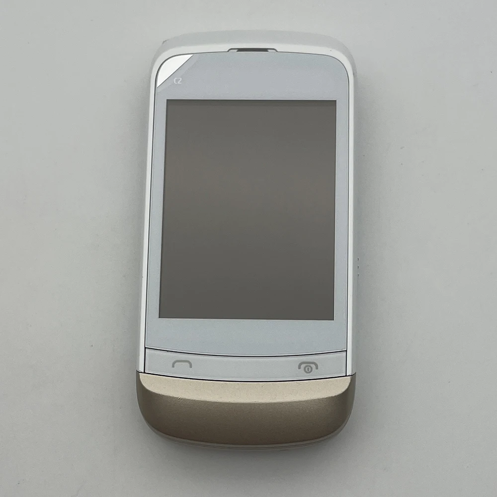 Original C2-02 Slider Unlocked Mobile Cell Phone 2.6