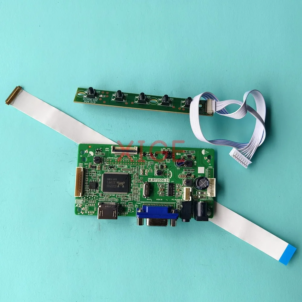 

DIY Kit For NE140FHM-N44/N6L NT140FHM-N41 VGA 1920x1080 HDMI-Compatible Laptop Screen 14" 30 Pin EDP LCD Controller Driver Board