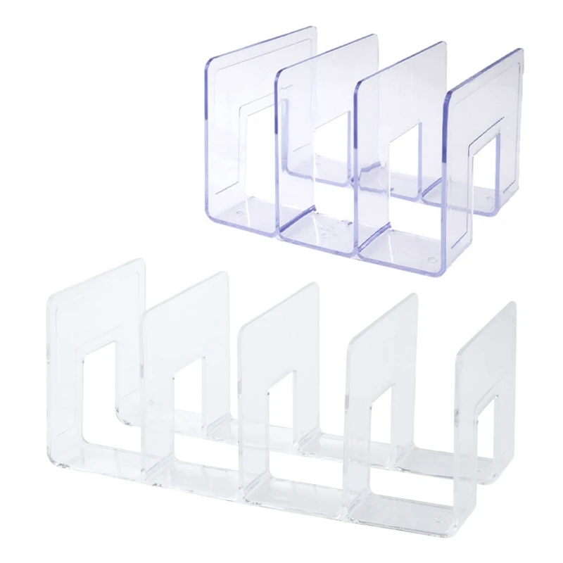 

3/4 Grids Transparent Handbag Purse Bag Divider Shelf Closet Rack