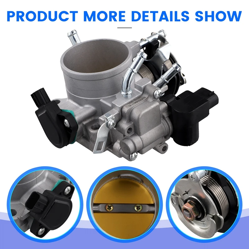 16400RAAA62 Throttle Body For Honda Accord LX EX DX SE 2.4L Engine 2003-2005  LX EX DX SE 2.4L Engine 2003-2006