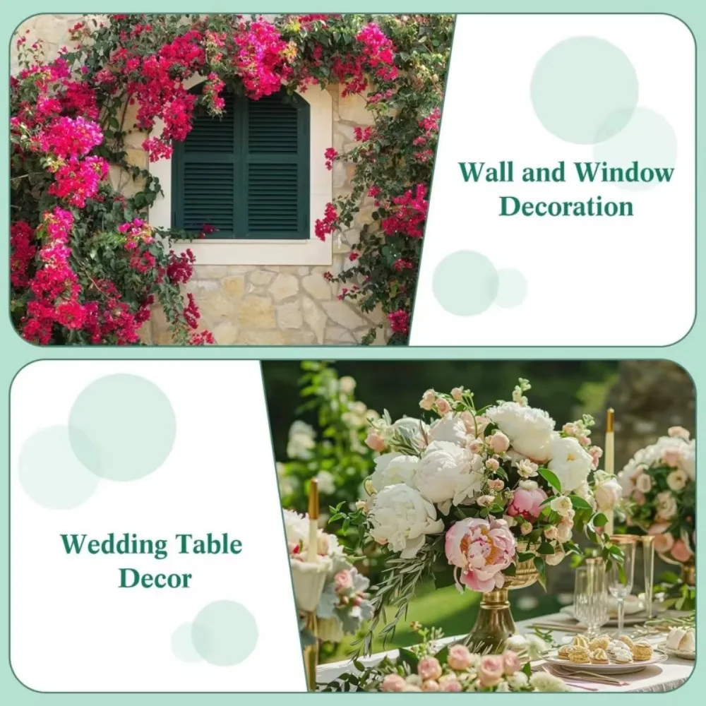 60 Pcs Plastic Flower Tubes with Rubber Caps, Floral Stem Arrangement Supplies for Fresh Flowers