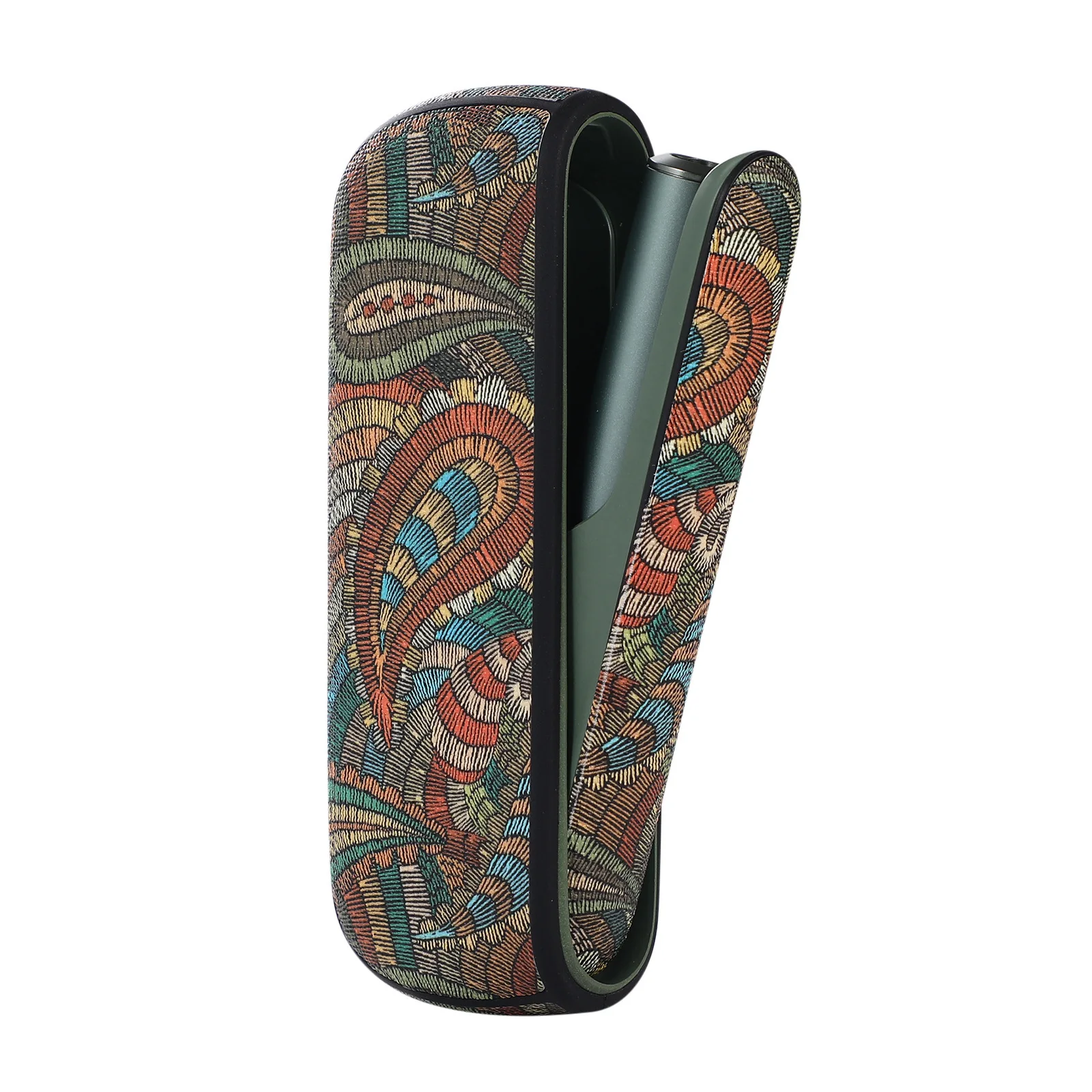 Colorful High Quality Leather Case with Door Cover For IQOS ILUMA Full Protection Case Side Cover