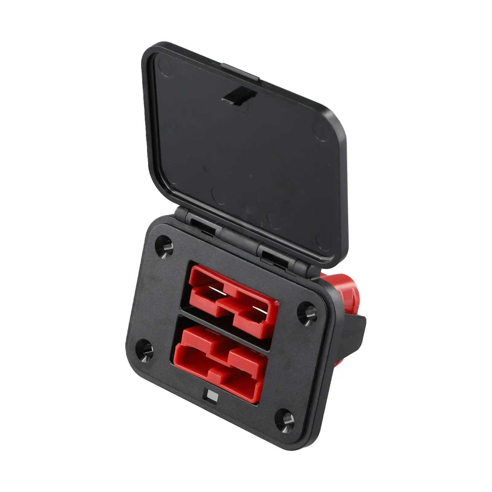 Imagem -04 - Duplo Montagem Embutida para Anderson Plug Conector Montagens Embutidas Suportes Capa do Painel para Painéis de Iate de Caravana 1pc 50a