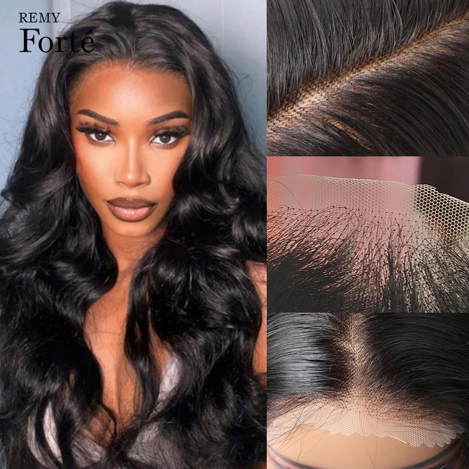 Brazilian Body Wave Lace Front Perucas, Cabelo Humano, T Part, 180% Densidade, 13x5x2