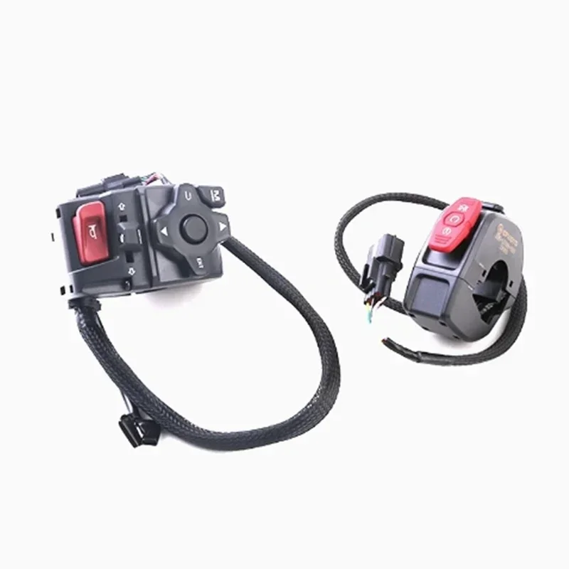 

Motorcycle Original Left Right Handlebar Switch Starter Horn Handle Bar For CFMOTO 800NK CF800-7-7A No LingXi Version