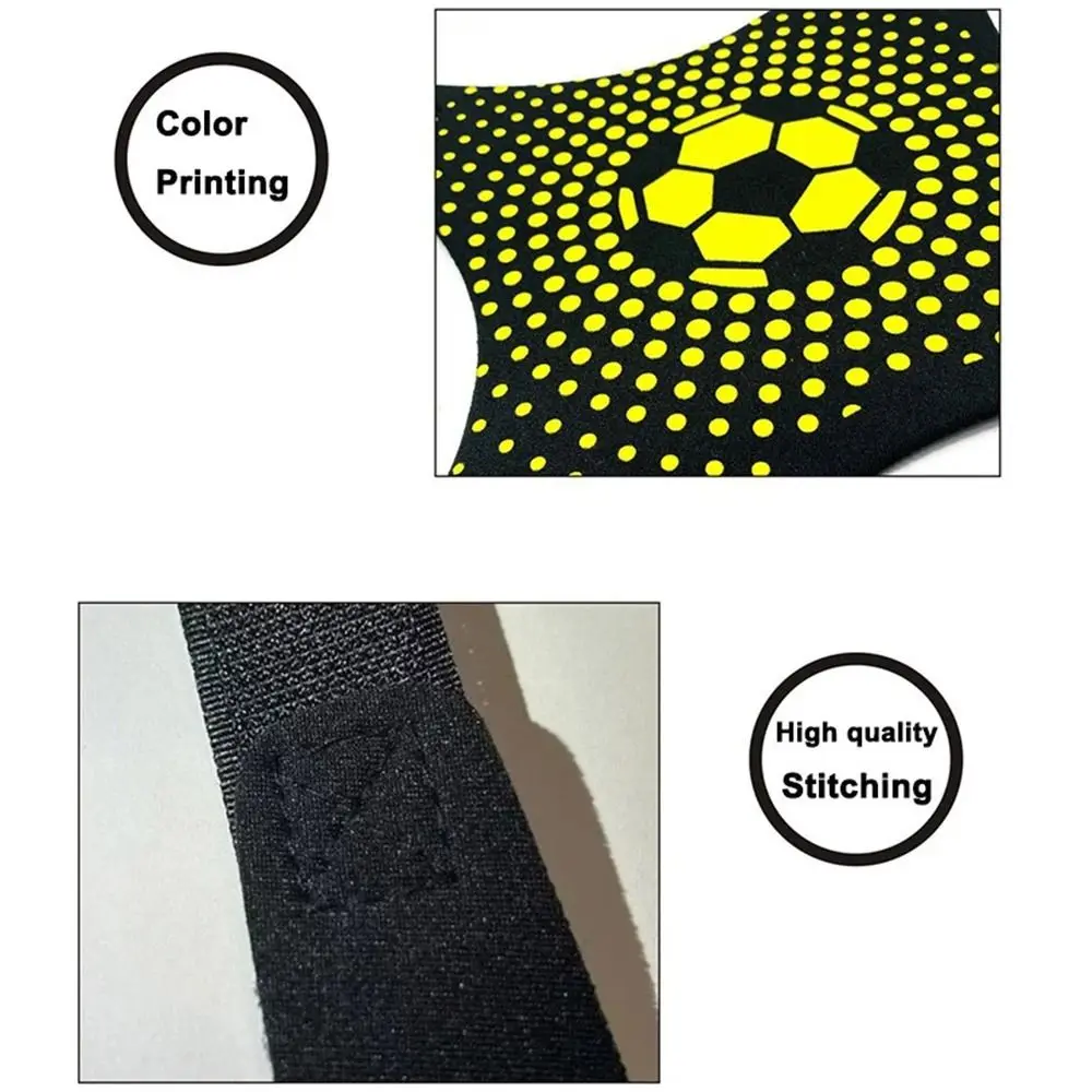Cinturón elástico para balón de fútbol, bolsas para malabares, cinturón de entrenamiento de fútbol ajustable, práctica de entrenador de patadas de fútbol portátil duradera