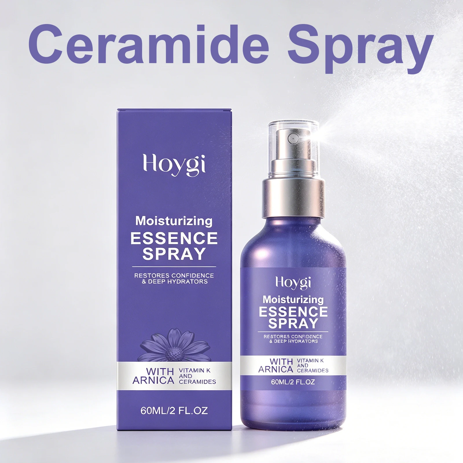 60ml Vitamin K Ceramide Spray Moisturizing Skin Barrier Repair Deep Hydration Soothing Dark Spots Brightening Daily Facial Care