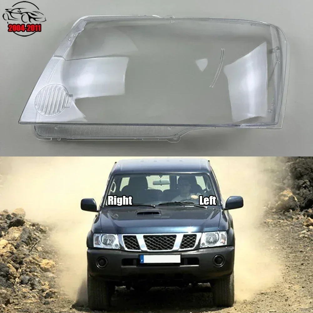 

Для Nissan Patrol 2004-2011 крышка фары прозрачный корпус фары абажур линза заменить оригинальный абажур из плексигласа