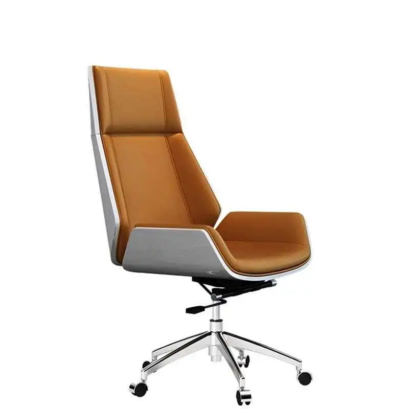 Comfy Leather Floor Armchair Office Chairs Siege Armrest Gaming Office Chairs Rolling Accent Sillas De Oficina Rome Furniture