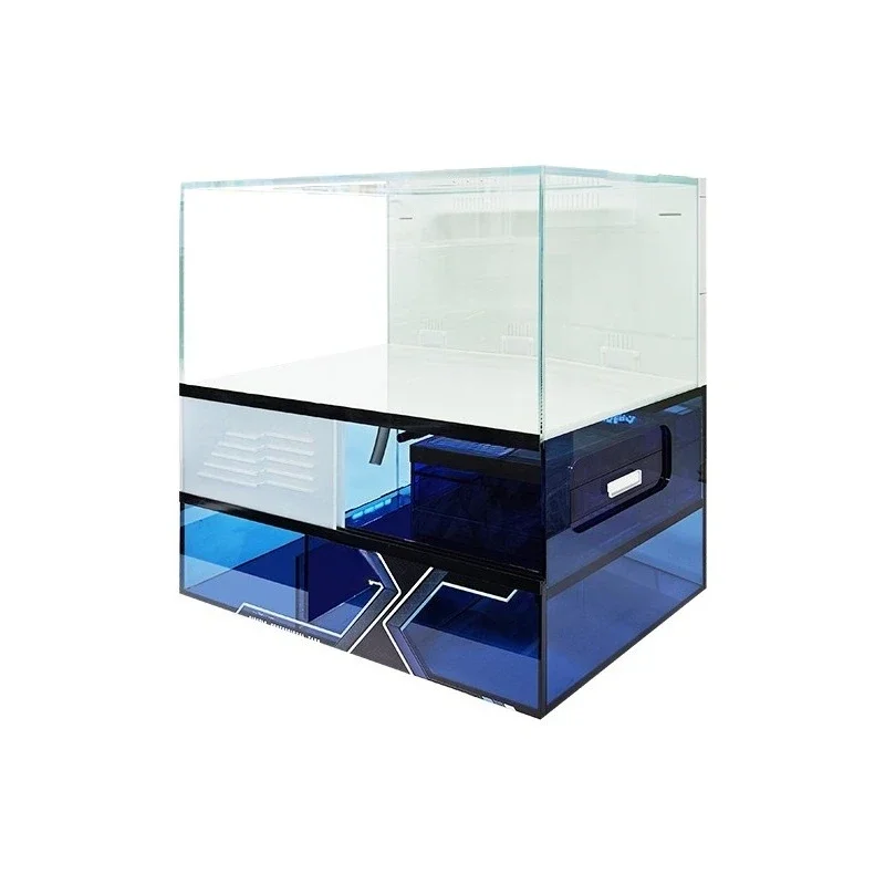 B780 B785 new desktop integrated native bottom filter tank fish tank is extremely narrow